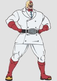 Official artwork of Mask de Masculine (Image via Studio Pierrot)